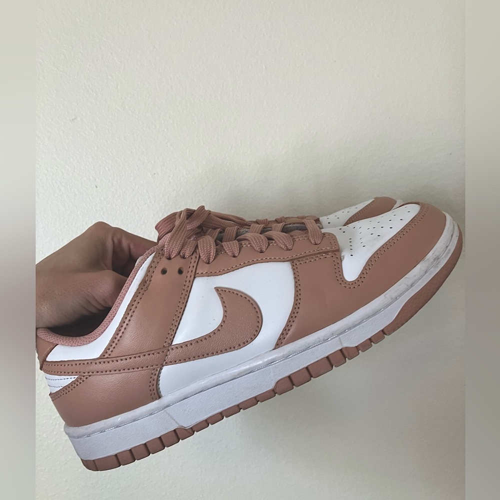 Dusty rose low Nike dunks